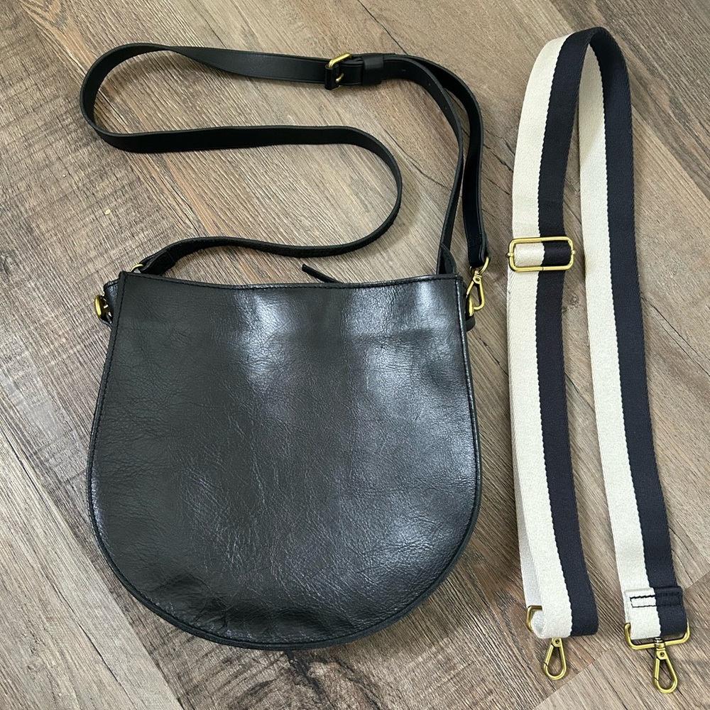 Madewell Saddle Bag Black